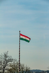 Fototapeta premium Hungarian national flag. HU