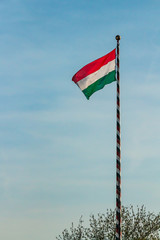 Fototapeta premium Hungarian national flag. HU
