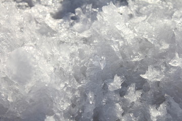 Obraz premium ice and snow