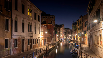 Venise et ses canaux.