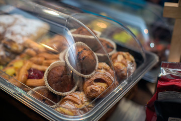 sale of confectionery products at the fair