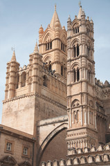 Fototapeta na wymiar Palermo, the Cathedral (Sicily). 