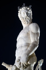 Statua Sulla Fontana Nettuno Bartolomeo