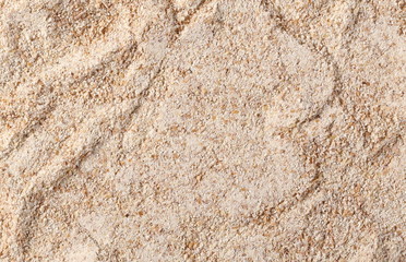 Integral wheat flour background and texture