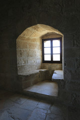 window of old castle