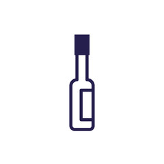 hot sauce bottle isolated icon
