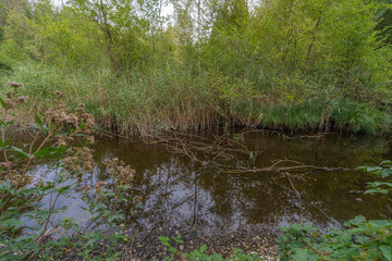 Naklejka premium Mélisey, France - 09 11 2019: The Baverey barns. From Noie Vallerand to Grand Rosbeck