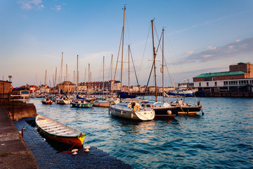 Obraz premium Weymouth Harbour in Summer