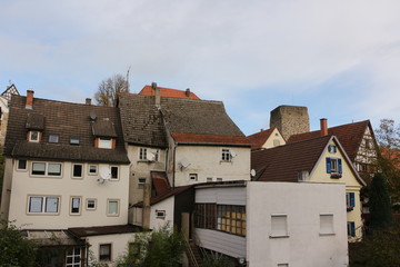 Blick auf Bad Wimpfen in Baden-Württemberg