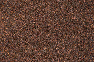 Background texture of dry black tea.