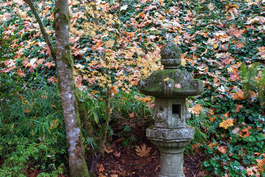 Pagoda and Tree