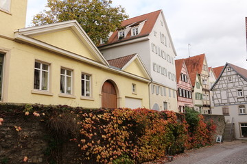 Historische Gebäude im Zentrum von Bad Wimpfen