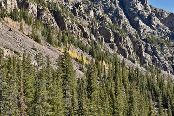 The beautiful Upper Cataract Lake in the Eagle's Nest Wilderness of the Gore Range.  The Gore Range...