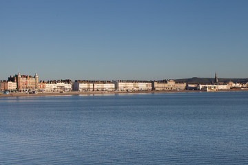 Weymouth Seafront on an early Spring Day