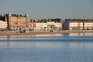 Weymouth Seafront on an early Spring Day