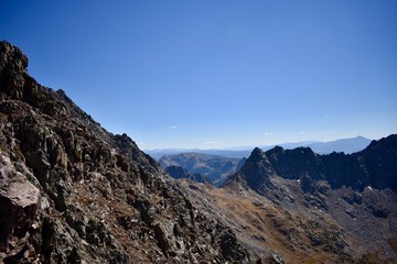 The rugged Gore Range.