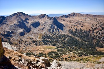 The rugged Gore Range.