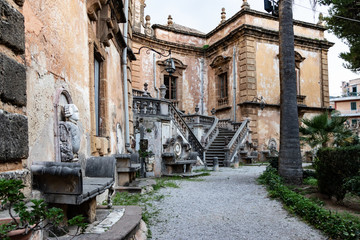 Fototapeta na wymiar Villa Palagonia - Bagheria , Sicilia