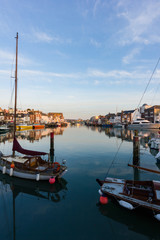 Fototapeta na wymiar Weymouth Harbour Dorset