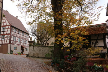 Historische Gebäude im Zentrum von Bad Wimpfen