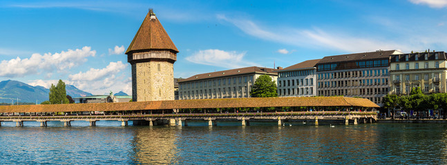 Chapel bridge in Lucerne