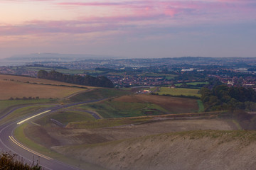 The View from the Ridgeway to Weymouth and Portland