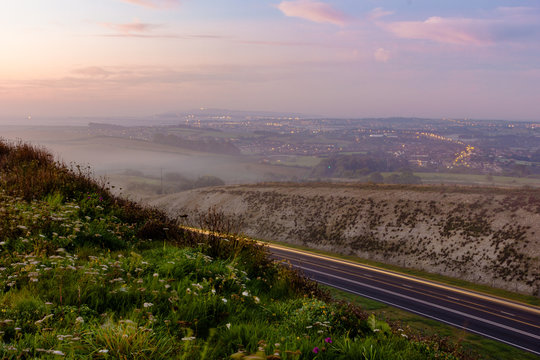 The View from the Ridgeway to Weymouth and Portland