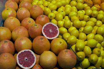 citrus sale in the store