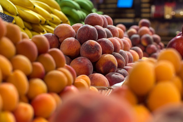 fresh ripe peach, the best choice