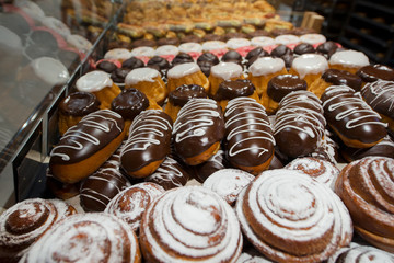 assortment in the confectionery department
