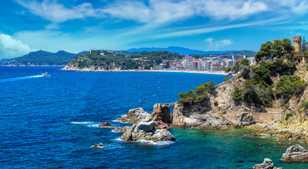 Coast of Lloret de Mar i