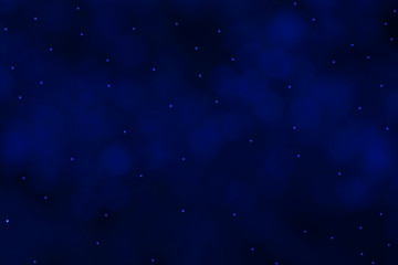 Blue galaxy sky with beautiful stars background.