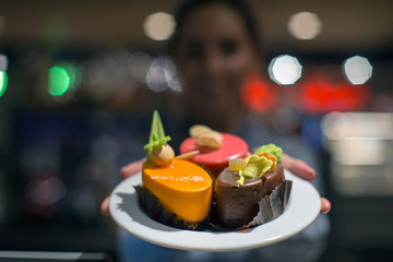 fresh cake of own production