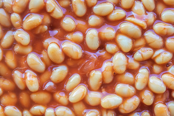 Background Of Baked Beans