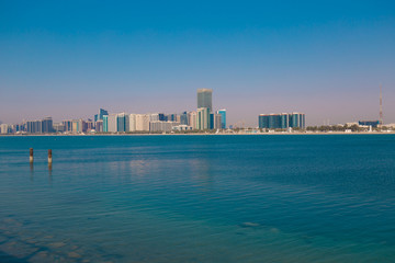Fototapeta premium UAE. Abu Dhabi city