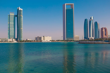 Fototapeta na wymiar UAE. Abu Dhabi city