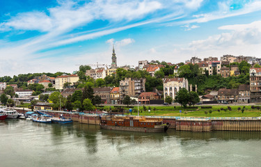 Fototapeta na wymiar Belgrade cityscape in Serbia