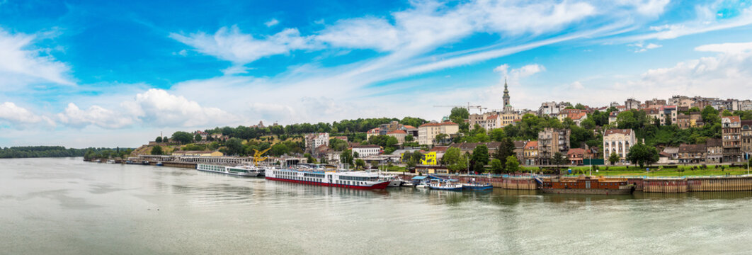 Belgrade cityscape in Serbia