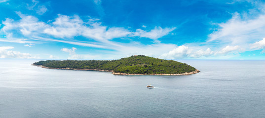 Lokrum island in Dubrovnik