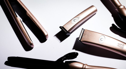 Comb background. Set comb