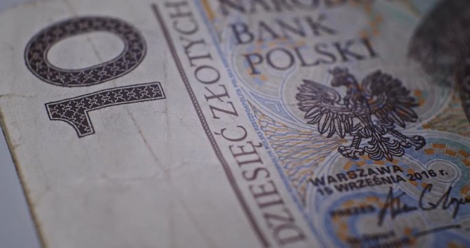 10 PLN Deatails CloseUp EU currency