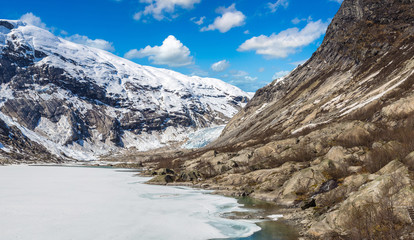 Obraz premium Nigardsbreen glacier in Norway