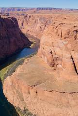 Landscape in Horseshoe bend with colorado river, Page, Arizona/ United states of america-October 6th 2019