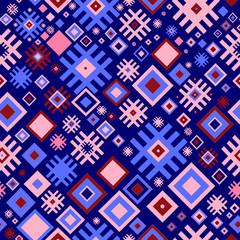 Aztec vector seamless repeat pattern perfect for bohemian,boho chic syle products