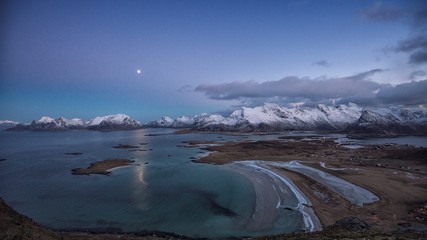 Norwegian landscape from northern Norway