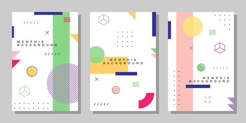 Memphis cover background