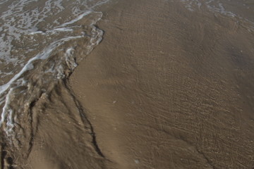 sand and waves