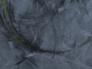 black and white abstract fractal background 3d rendering illustration