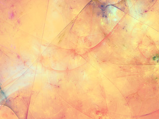 Fototapeta na wymiar orange abstract fractal background 3d rendering illustration