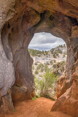 View from the cave